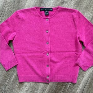 Ralph Lauren Black Label cashmere cardigan sweater
